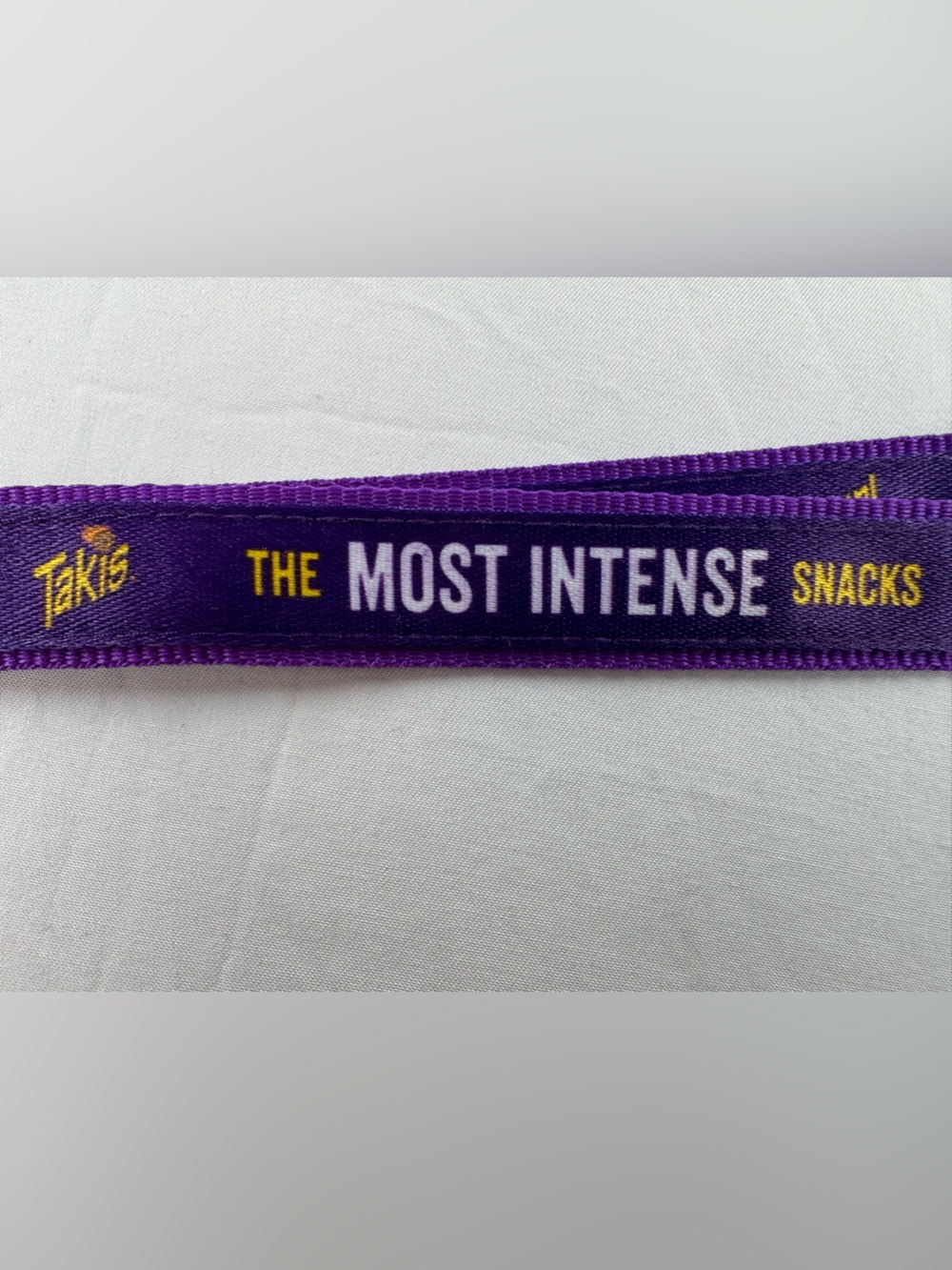 Takis Purple 'The Most Intense' Lanyard - Picture 3 of 3